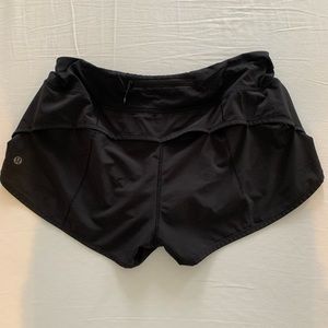 Womens Lululemon Speed short 2 1/2 inch